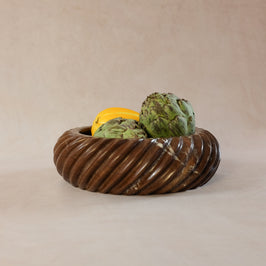Bespoke Swirl Chocolate Bowl - Marble - Product in use