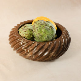Bespoke Swirl Chocolate Bowl - Marble - lifestyle display