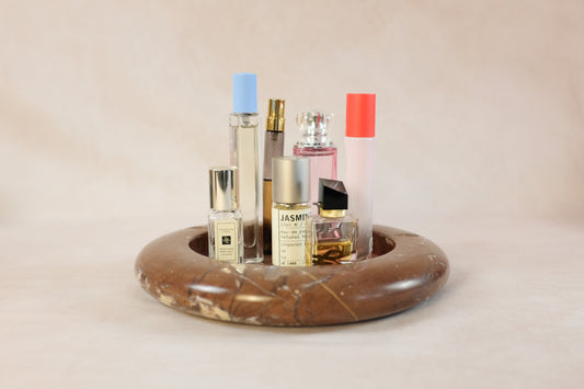 Bespoke Trinket Dish / Ash Tray - Marina Pink - Marble