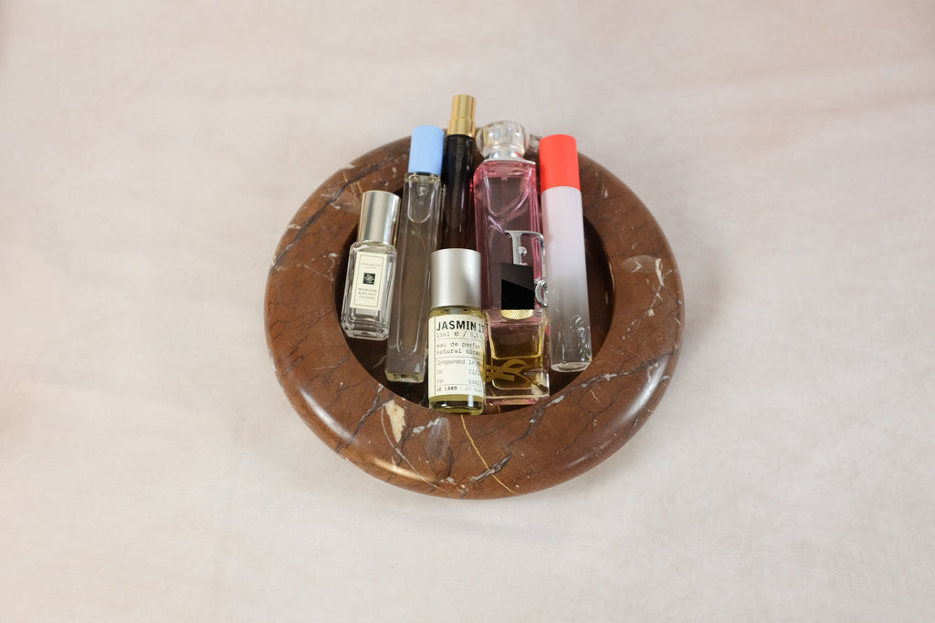 Bespoke Trinket Dish / Ash Tray - Marina Pink - Marble