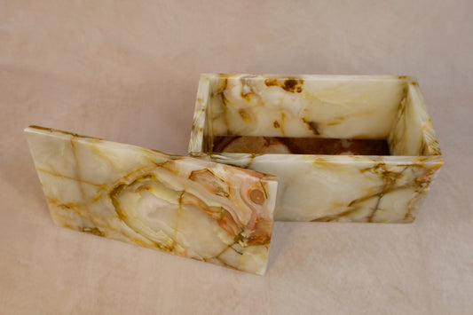 Onyx Storage Box - Onyx box showcasing its interior