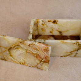 Onyx Storage Box - Onyx box showcasing its interior