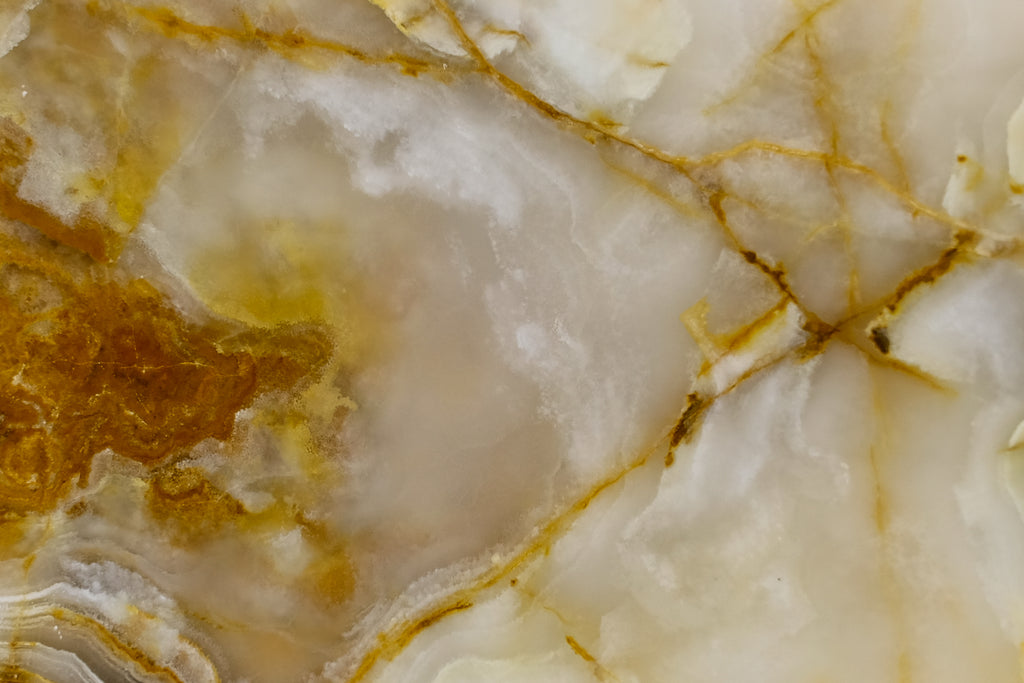 Onyx Storage Box - Close-up of the natural stone