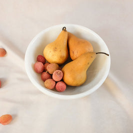 Classic Bowl - Sunny Gray Marble - Large - Product in use