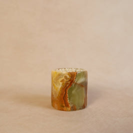 Onyx Matchstick Holder -  Front view