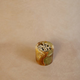 Onyx Matchstick Holder - Product in use