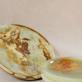 Trinket Plate / Dish - Onyx- Multi