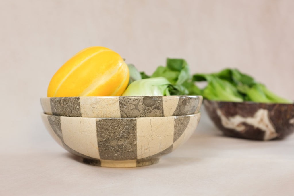 Classic Checkered Bowl - Large