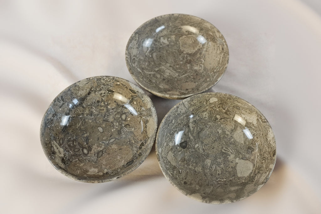 Oceanic Stone Serving Bowl – Large