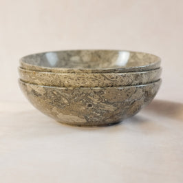 Oceanic Stone Serving Bowl – Large