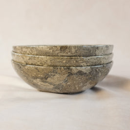 Oceanic Stone Serving Bowl – Large