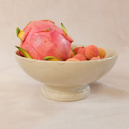Classic Pedestal Bowl - Boticina - Marble - Product in use