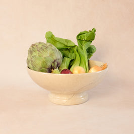 Classic Pedestal Bowl - Boticina - Marble - Product in use
