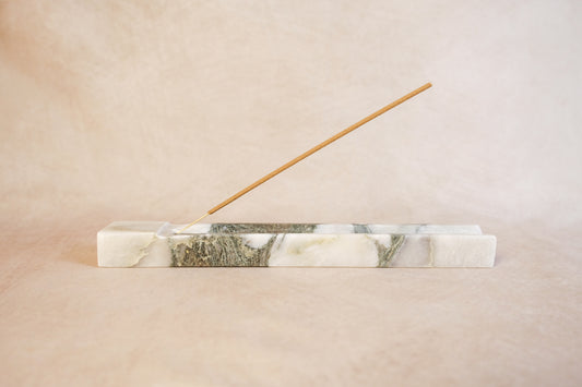 Calacatta Viola Marble Incense Holder