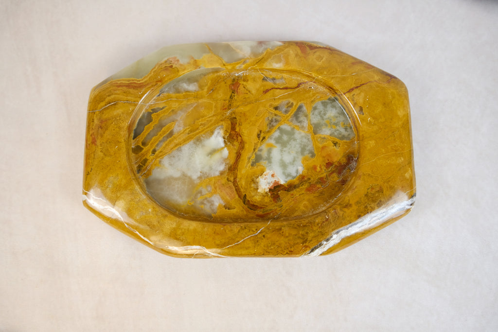 Onyx Banded Tray - Top view