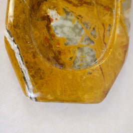 Onyx Banded Tray - Close-up of the natural onyx pattern