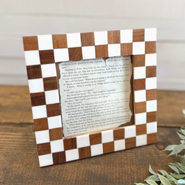 Checkered Photo Frame 5x5