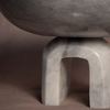Raised Arched Bowl - Marble - Sunny Gray
