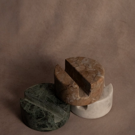 Mobile Phone Holder - White - Marble - Phone Stand