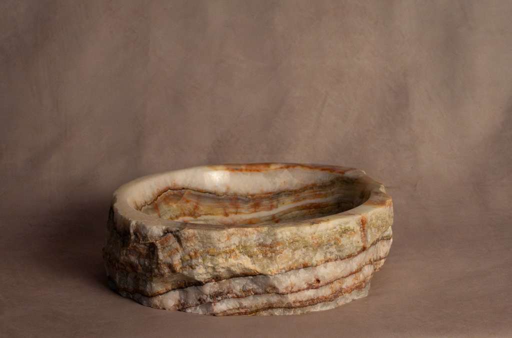 Rough Organic Bowl - Onyx