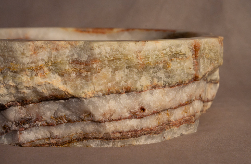 Rough Organic Bowl - Onyx