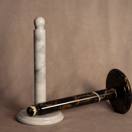 Paper Towel Holder - White - Ziarat Marble
