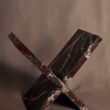 Bookstand - Red Zebra - Marble