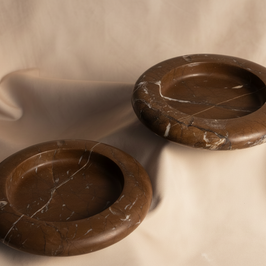 Bespoke Trinket Dish / Ash Tray - Marina Pink - Marble