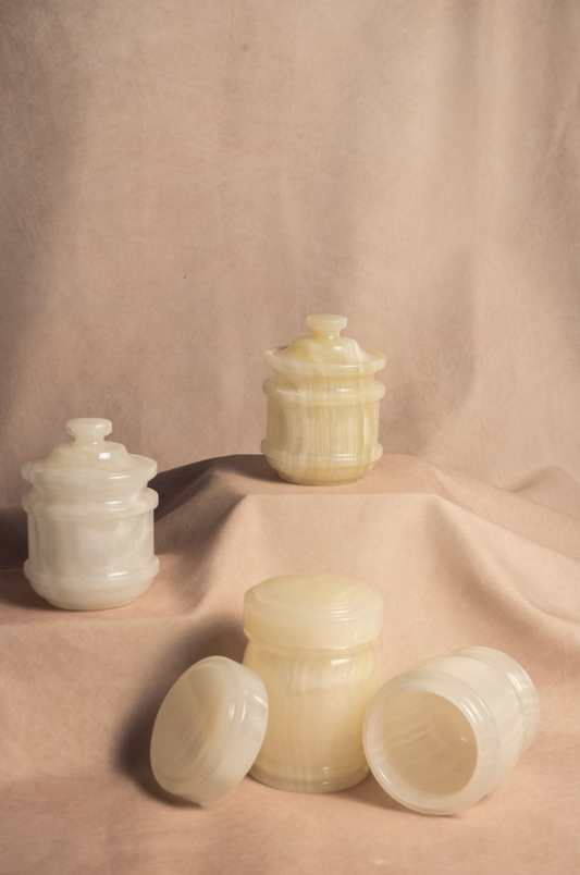 Canister - Onyx - Mono White