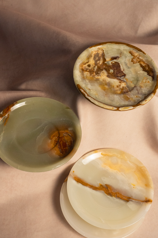 Trinket Plate / Dish - Onyx- Multi 6