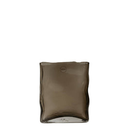 Meadows Brown Handblown Vase - Small