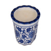 Jasmine Blue/White Ceramic Scented Candle