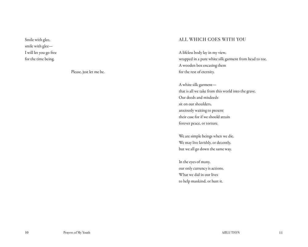 Prayers of My Youth by F.S.  Yousaf