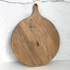 Round cutting board w/handle
