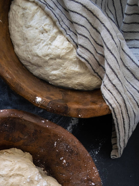 Found Dough Bowl Natural Small