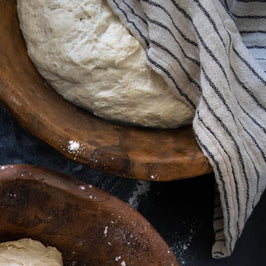 Found Dough Bowl Natural Small