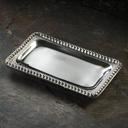 Rectangle Beaded Tray - Small