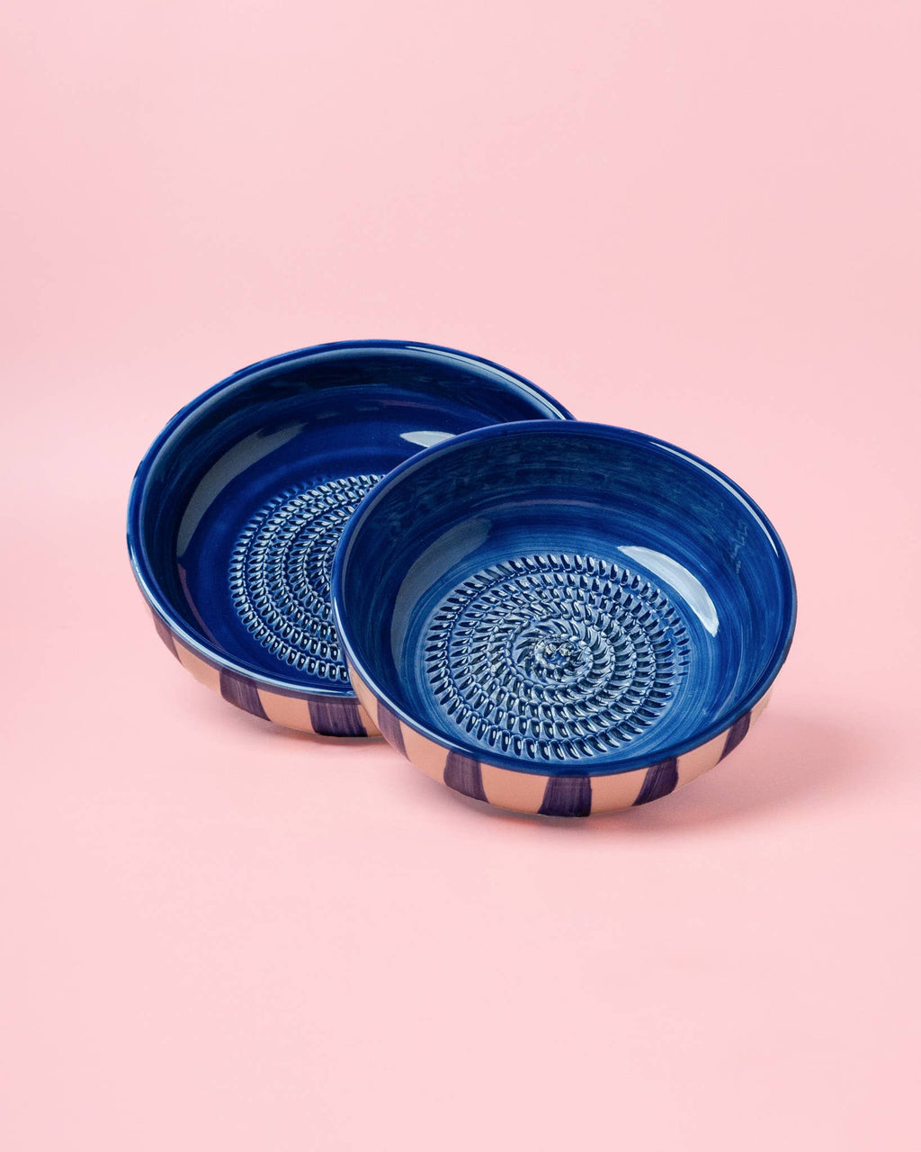 Garlic Grater Bowl for Kitchen & Home - Medium Blue Coast