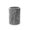 Marble Utensil Holder, White, 4.75" x 4.75" x 7"
