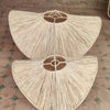 Raffia pendant light natural , Natural Wicker Chandelier,