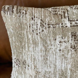 Vintage Turkish Rug Pillow - Taj