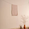 Turkish Hand/Dish Towels Peshtemal - Striped Red