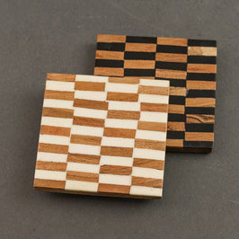 Black & Wood Coaster