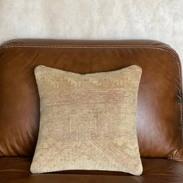 Pastel Vintage Persian Rug Pillow - Asli