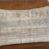 Pastel Vintage Turkish Rug Pillow | Aysu 16x24