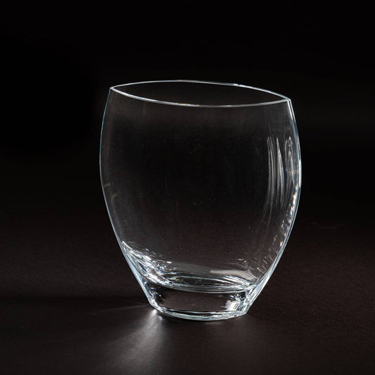 Elegant Crystal Clear Vase