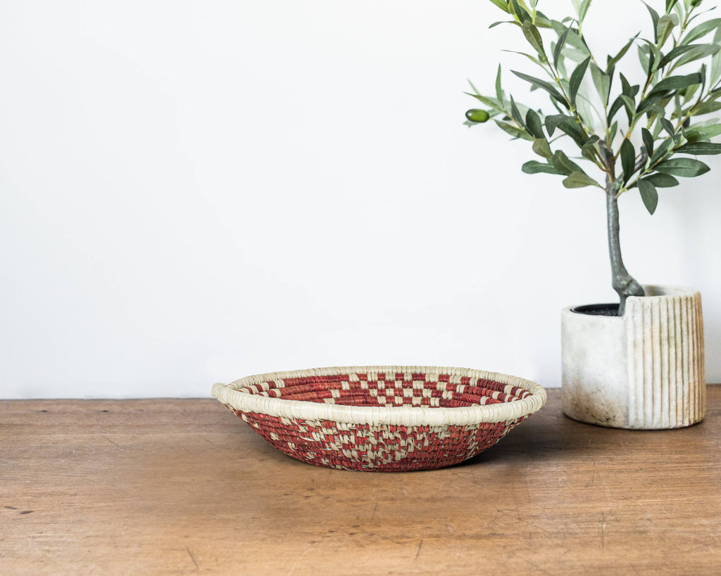 Handwoven Southwestern Dia Bowl Basket