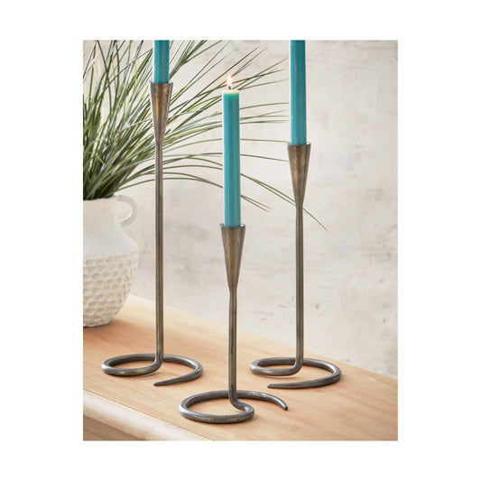 Loop Metal Taper Holder Large - Dark Gray