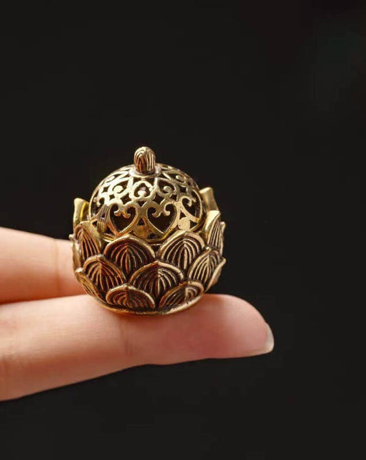 Mini Brass Incense Holder - Japan