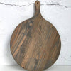 Round cutting board w/handle